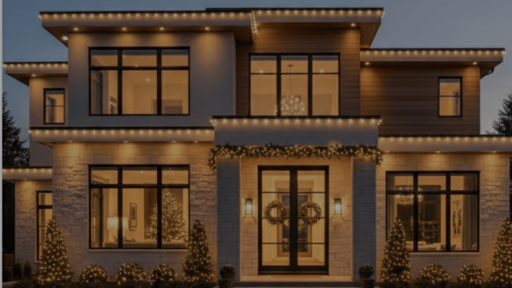 permeant holiday lighting 